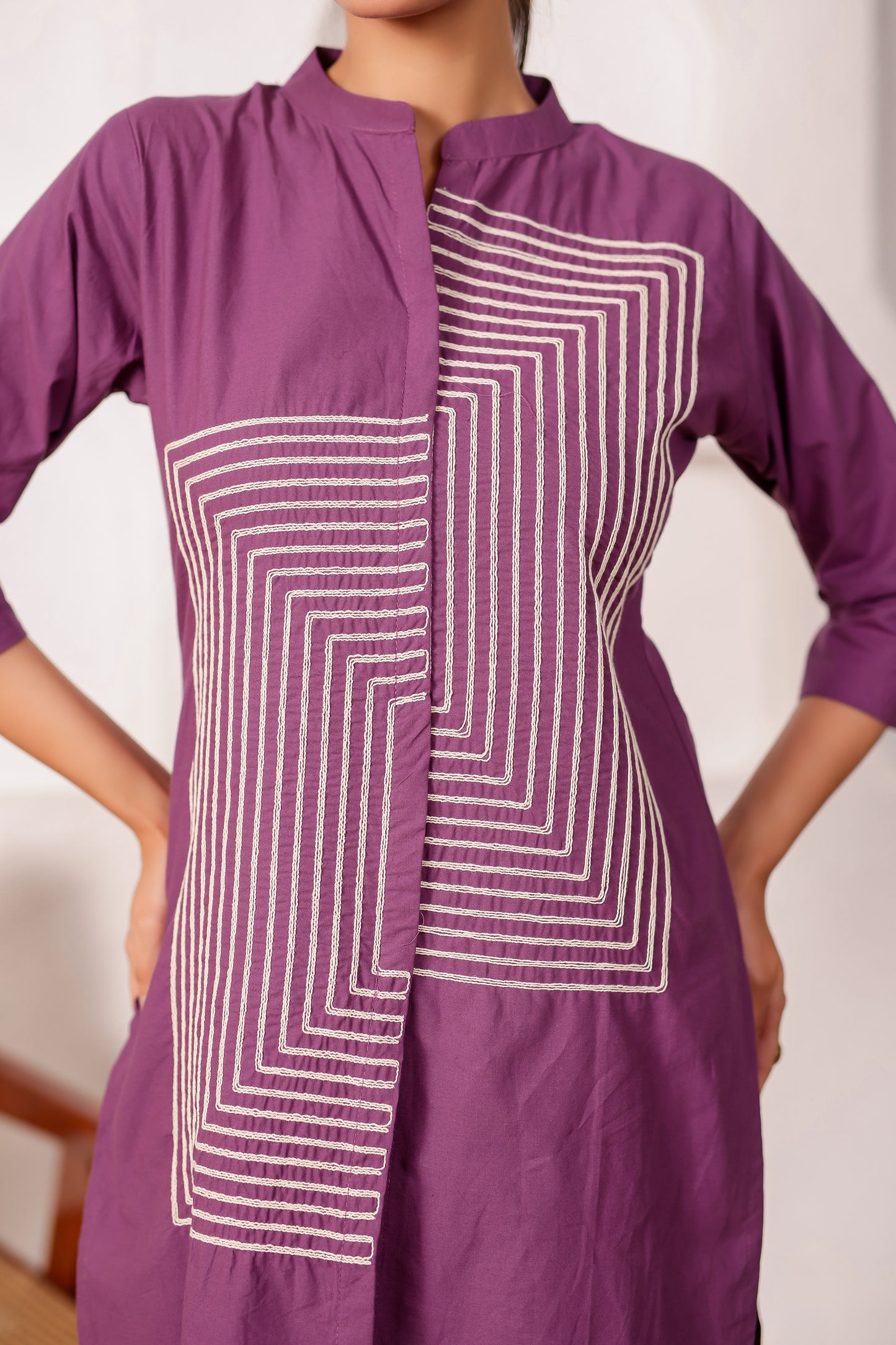 Lilac Cotton Co-ord Set