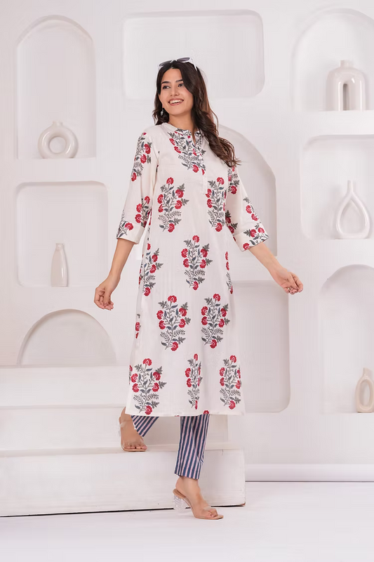 Blossom Cotton Co-ord Set