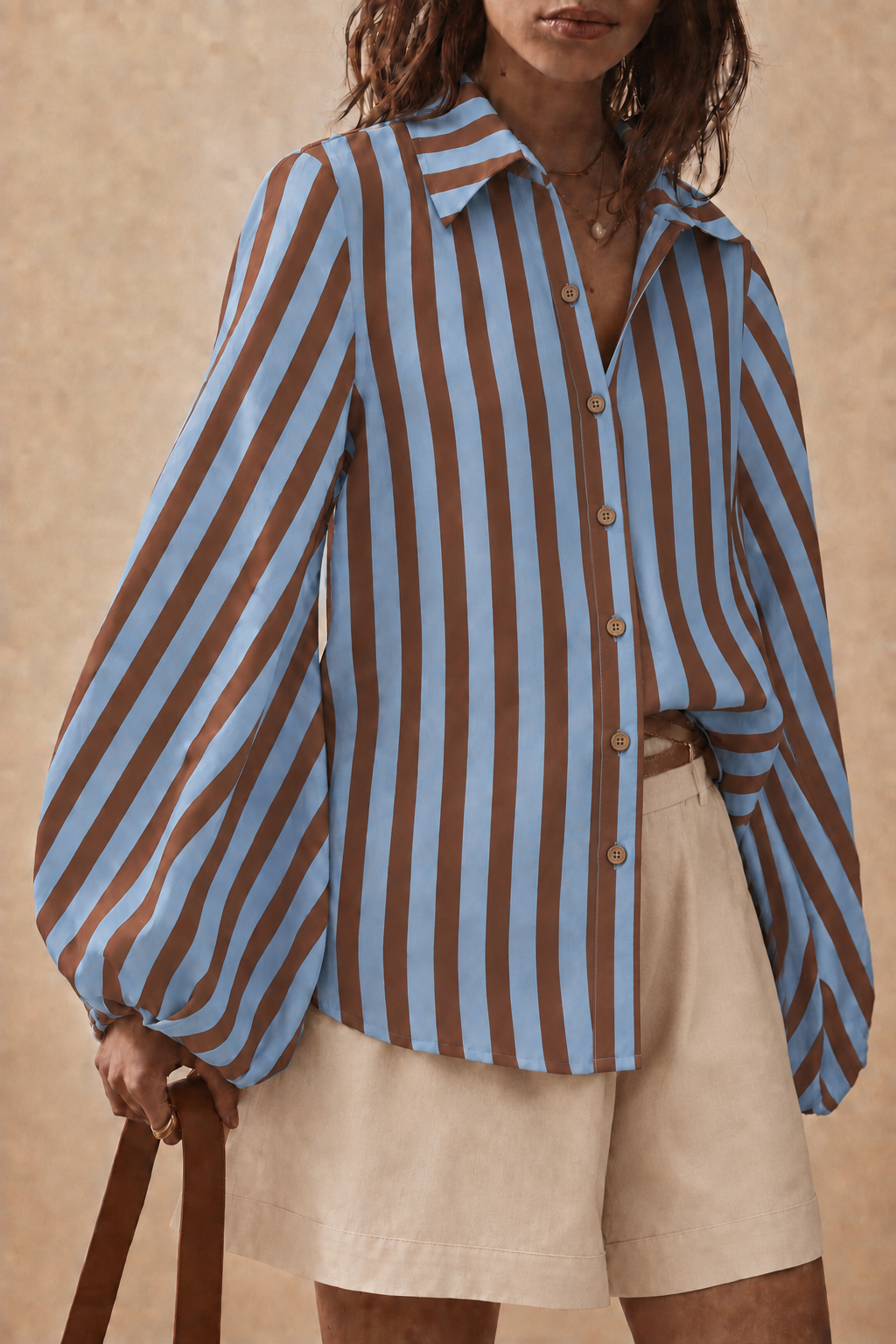Blue Mocha Pinterest Shirt - 100% Organic Cotton Shirt I Nehfi