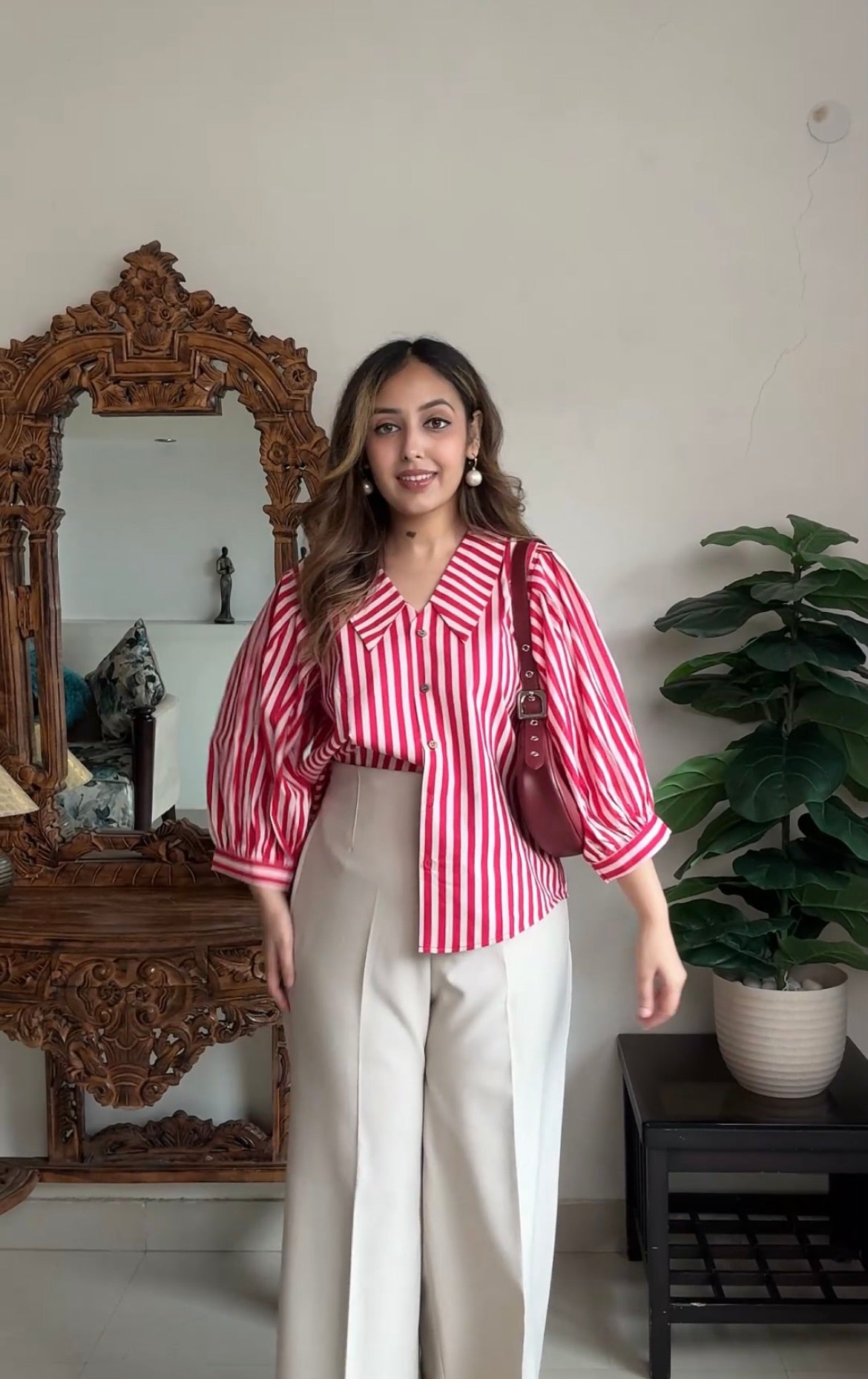 Cherry Crush Shirt - 100% Organic Cotton I Nehfi