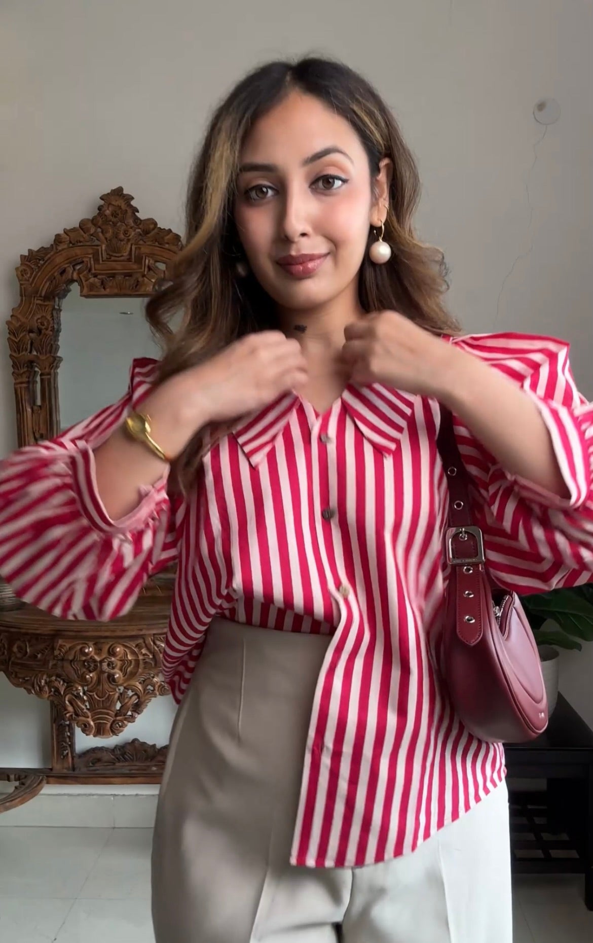Cherry Crush Shirt - 100% Organic Cotton I Nehfi